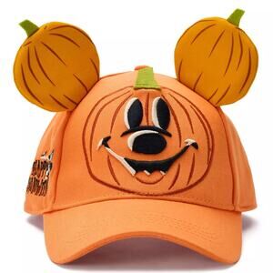 Mickey and Minnie Mouse Halloween Baseball Cap for Kids 2025